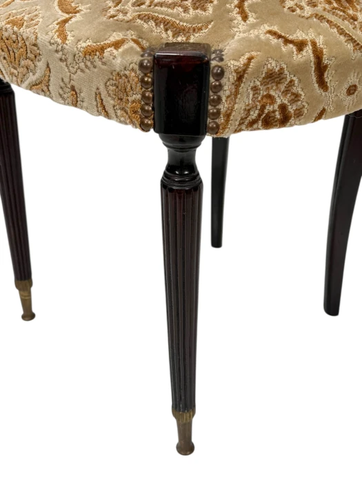 Mid-Century Modern High Back Side Chair by Paolo Buffa, 1950s